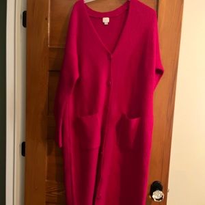 A New Day- Long Sleeve Sweater Pink Dress